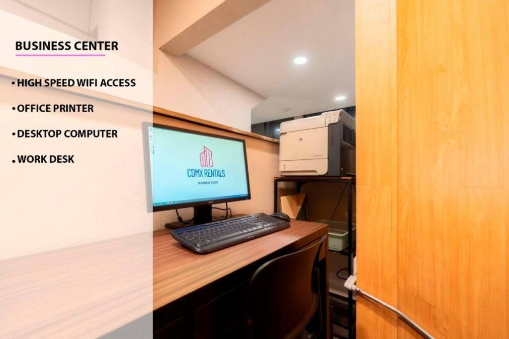 507 Private Terrace 3bdroom 2bath Ac Dwntn Cdmx