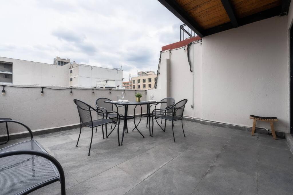 Vakantiehuis 507 Private Terrace 3bdroom 2bath Ac Dwntn Cdmx Mexico-stad